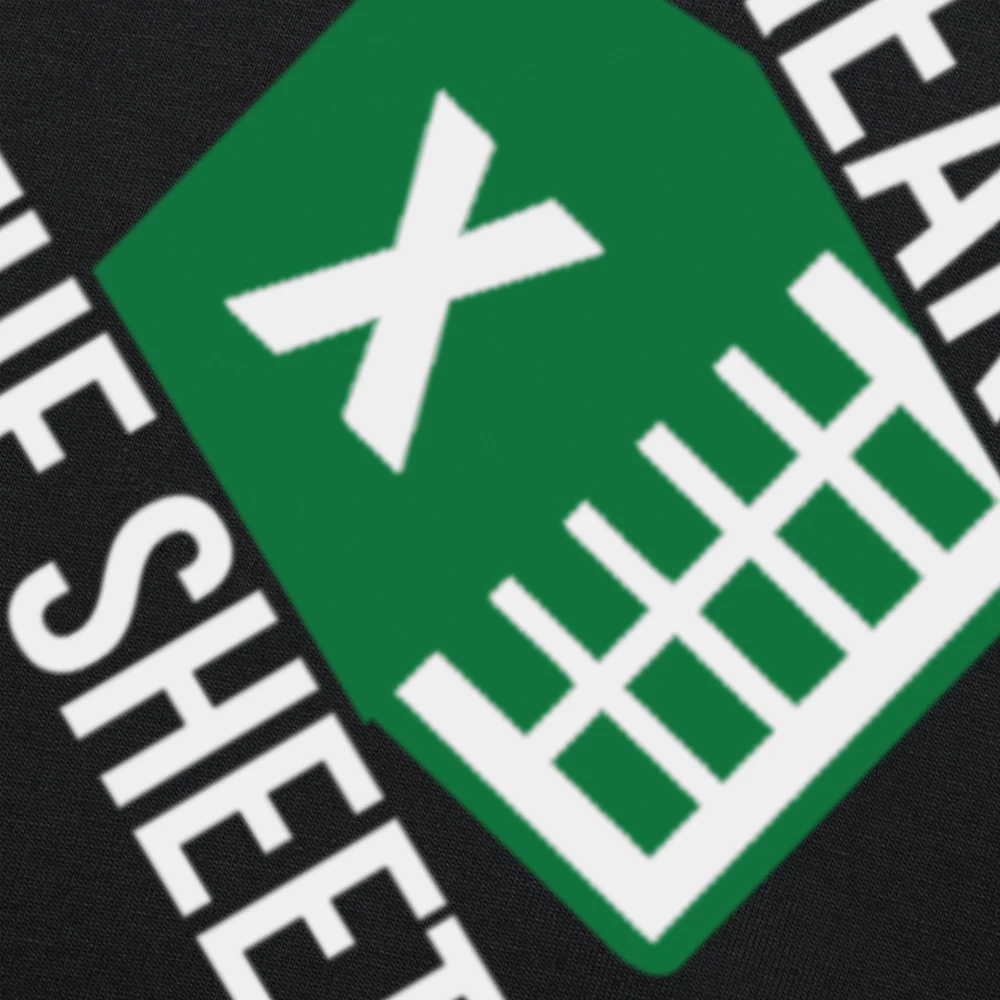 غريب في الأوراق تي شيرت Excel Spreadsheet Wfh العمل من المحاسبة المنزلية 100% القطن الرجال والنساء لينة موضة تي شيرت #3