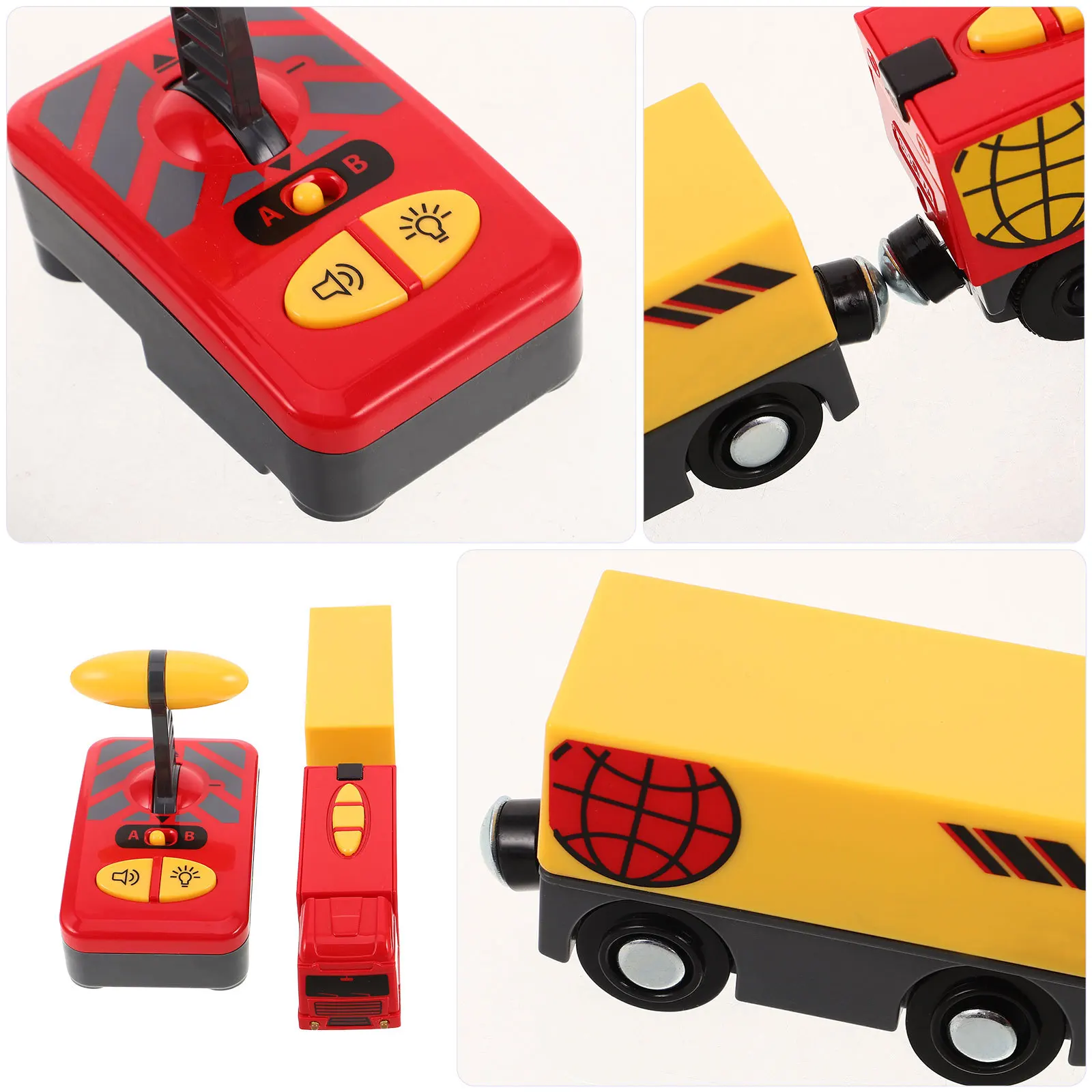 Ensemble de Train électrique télécommandé, Locomotive lisse pour enfants, cadeau d'anniversaire créatif, ensemble de Train électrique pour enfants