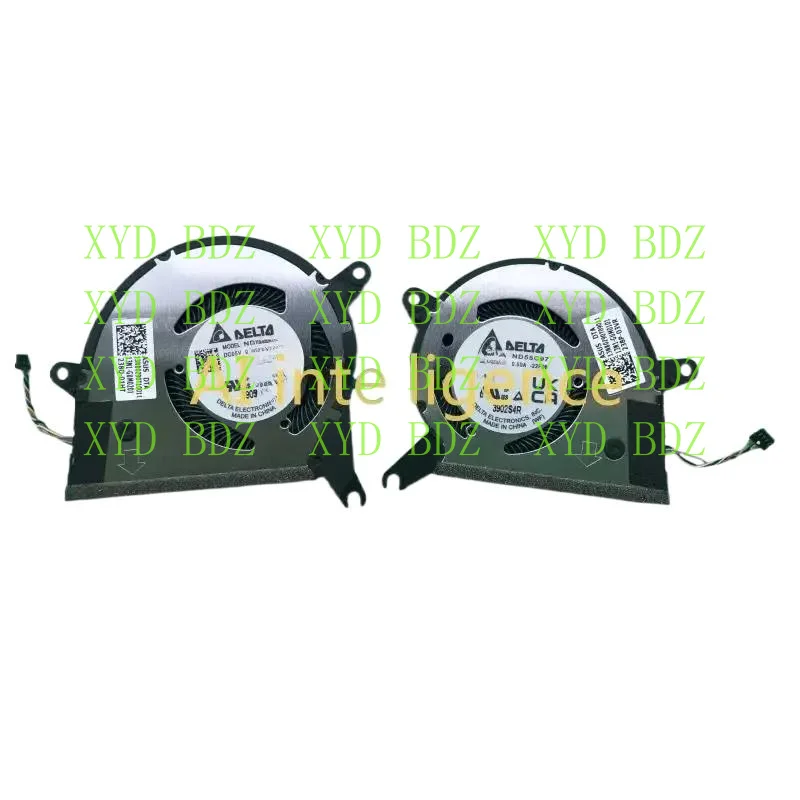 الأصلي ل ASUS Zenbook S 13 OLED UX5304 UX5304VA مروحة التبريد R + L 2023 CDB #2