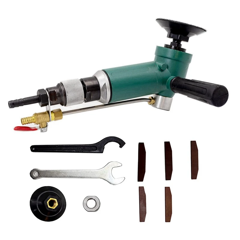 

Wet Air Stone Polishers Pneumatic Water Grinders 10000RPM Air-Powered Wet Sander For Concrete Stone Granite