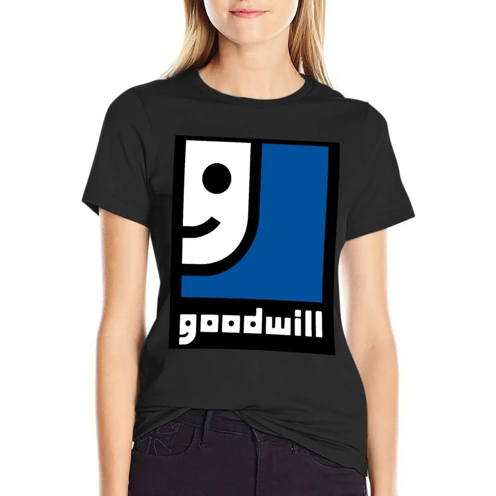 

Goodwill Logo T-Shirt tees vintage korean fashion t shirt Women