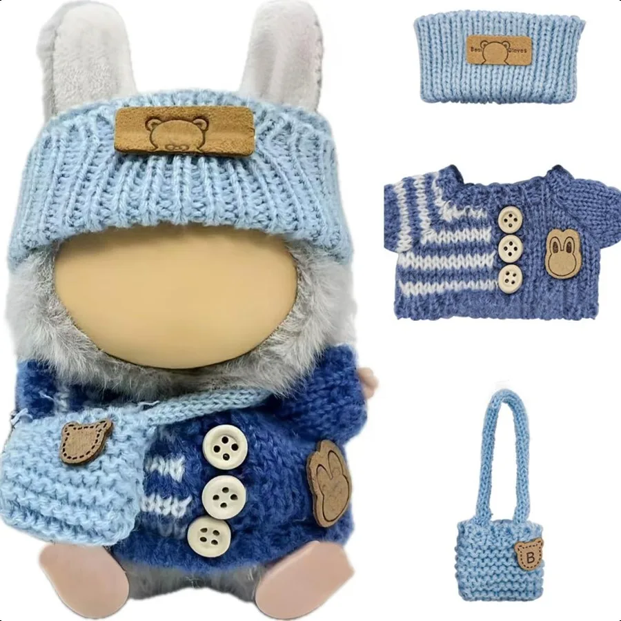 

Doll Clothes Compatible with La bubu 6.7 Inch Doll Dr Up Accories Clothes Set for Dolls La Bubu Clothes Outfits No Doll Include
