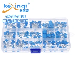 10/15/18 kind X 10/20PCS Set High Voltage Ceramic Capacitor Assortment Assorted Kit Box 1nF 2.2nF 10nF 22nF 0.47nF 0.56nF-10nF