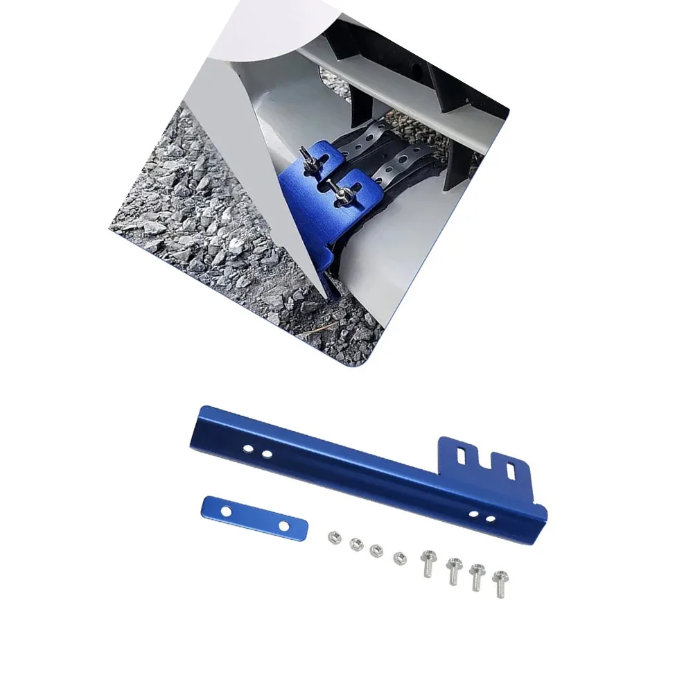 

Front Bumper License Plate Mount Bracket on the Side Relocator Holder Bar Universal Improves on Safety