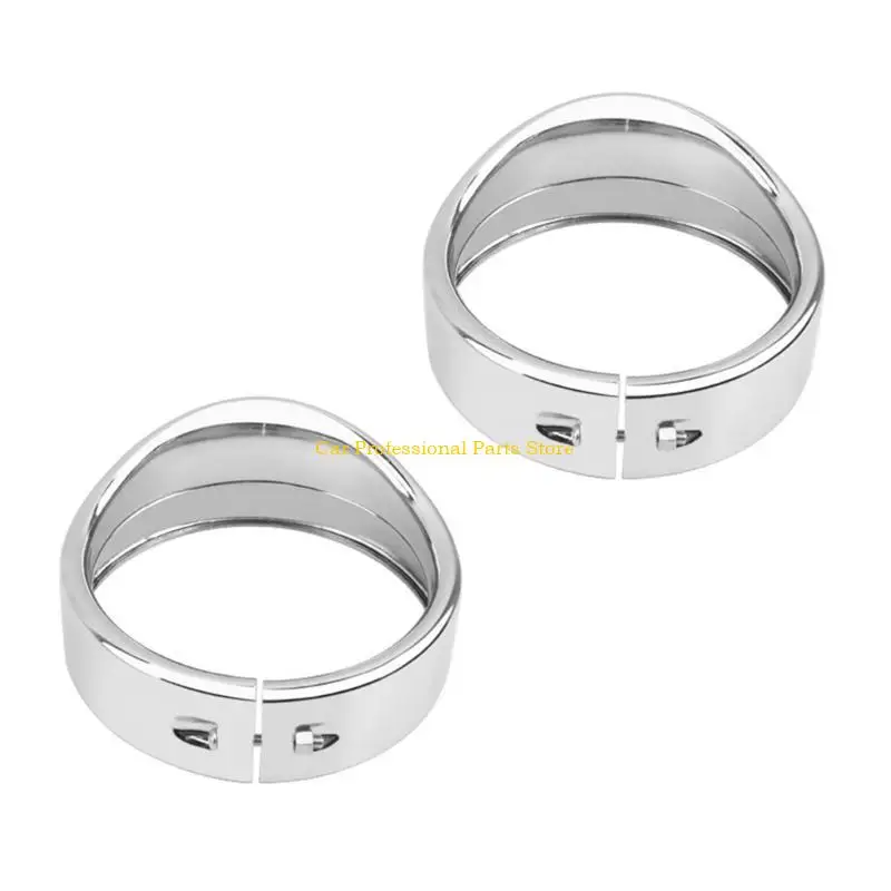 

R53D Mtorcycle Headlight Rings Bracket 4.5inch 7inch Led Round Trim Rings Mounting Bracket Headlight Trim Rings