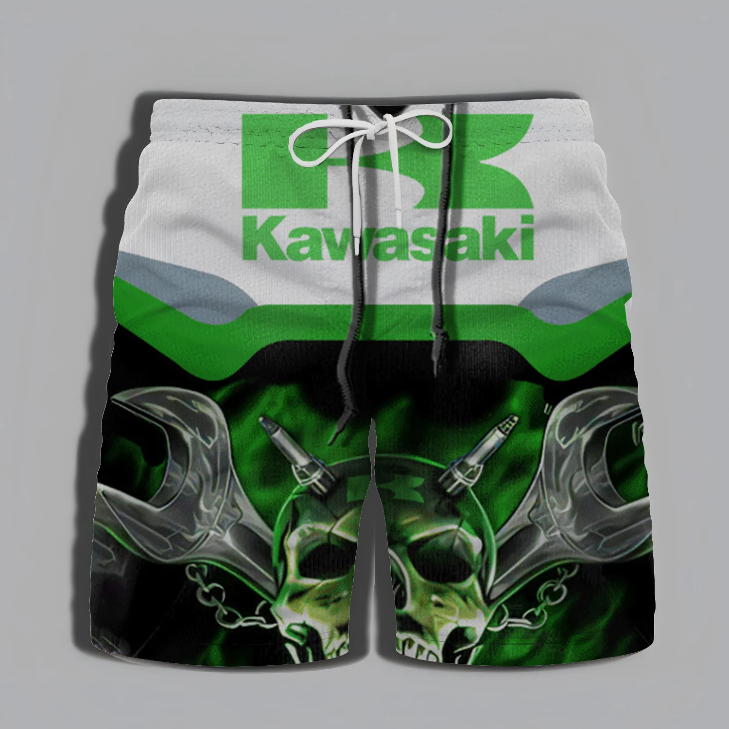 

Kawasaki Motorcycle Graphic 3D Print Quick Drying Breathable Fashion Shorts Summer Men Running Sports Comfort Kawasaki Shorts