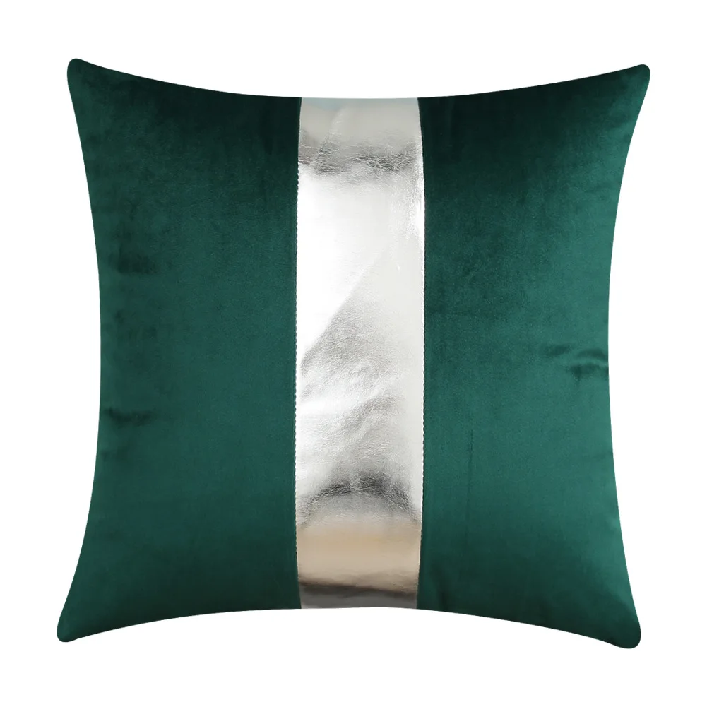 2pcs/pack Luxury Pattern Velvet Cushion Cover Sofa Pillow Cover Livingroom Pillow Case Luxury Fashion Design Pink Cushion Cover