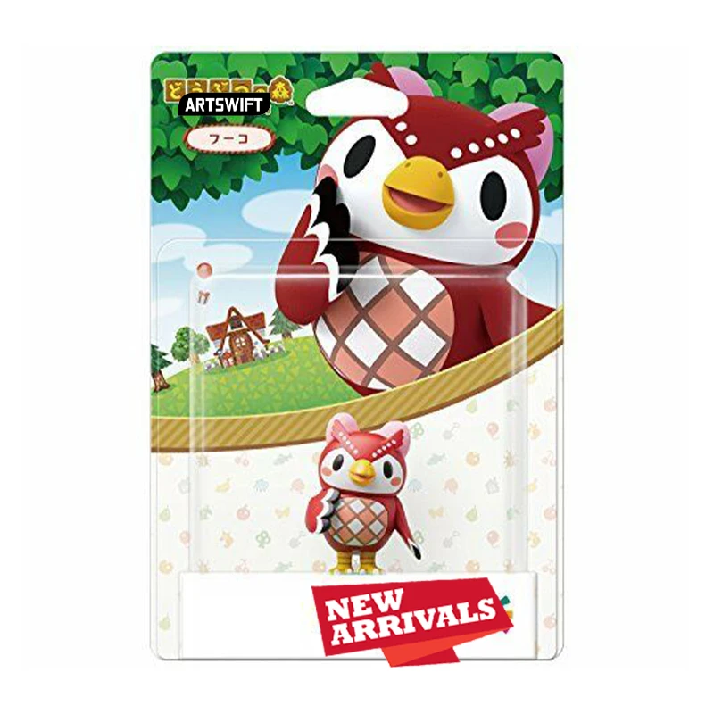 

Магазин ARTSWIFT Animal Crossing Series Celeste Fuko NS NFC Азиатская версия Region Бесплатная игровая коллекция игрушек на складе