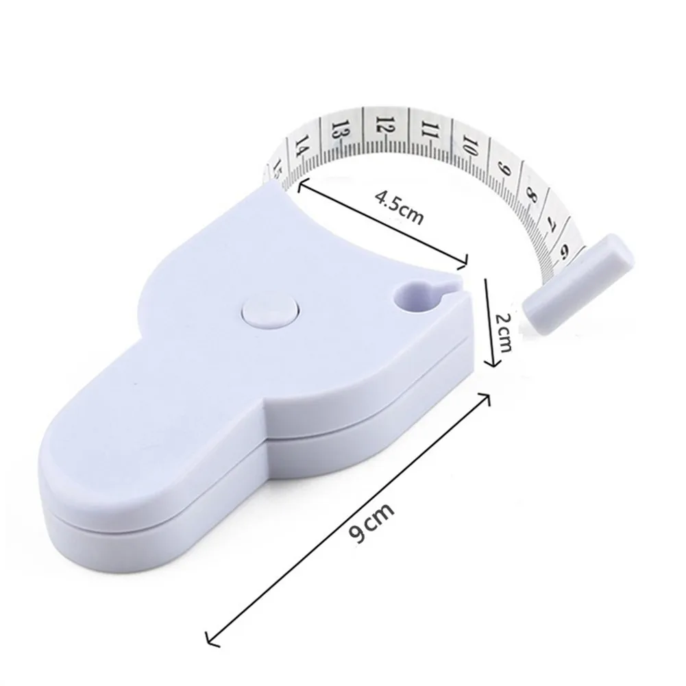150cm Retractable Ruler Measuring Tape Body Fat Weight Loss Measure For Fitness Accurate Tool Caliper Gauging Tool Measures Tool