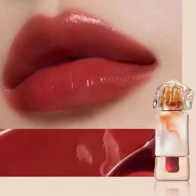 

Long Lasting Moisturizing Lip Glaze Smudge Proof Not Fade Liquid Lipstick Water Mirror Solid Lip Gloss Glossy Red Lip Makeup