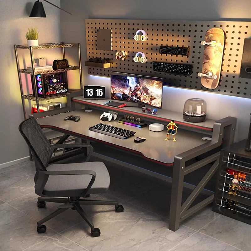 Table Pc Extendable Gaming Computer Desks Folding Portable Craft Science Study Desk Wooden Gamer Tables Tavolino Laptop Offices