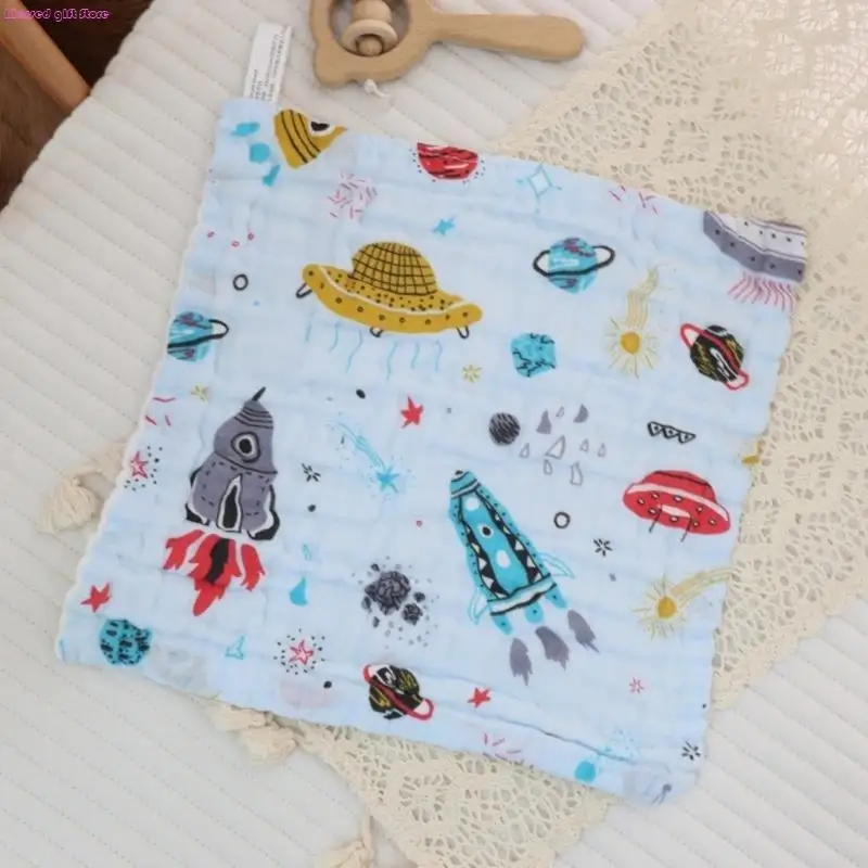 D0JC Gentle Skin Friendly Infant Drooling Bandana Bib Absorbent For 0-2 Years