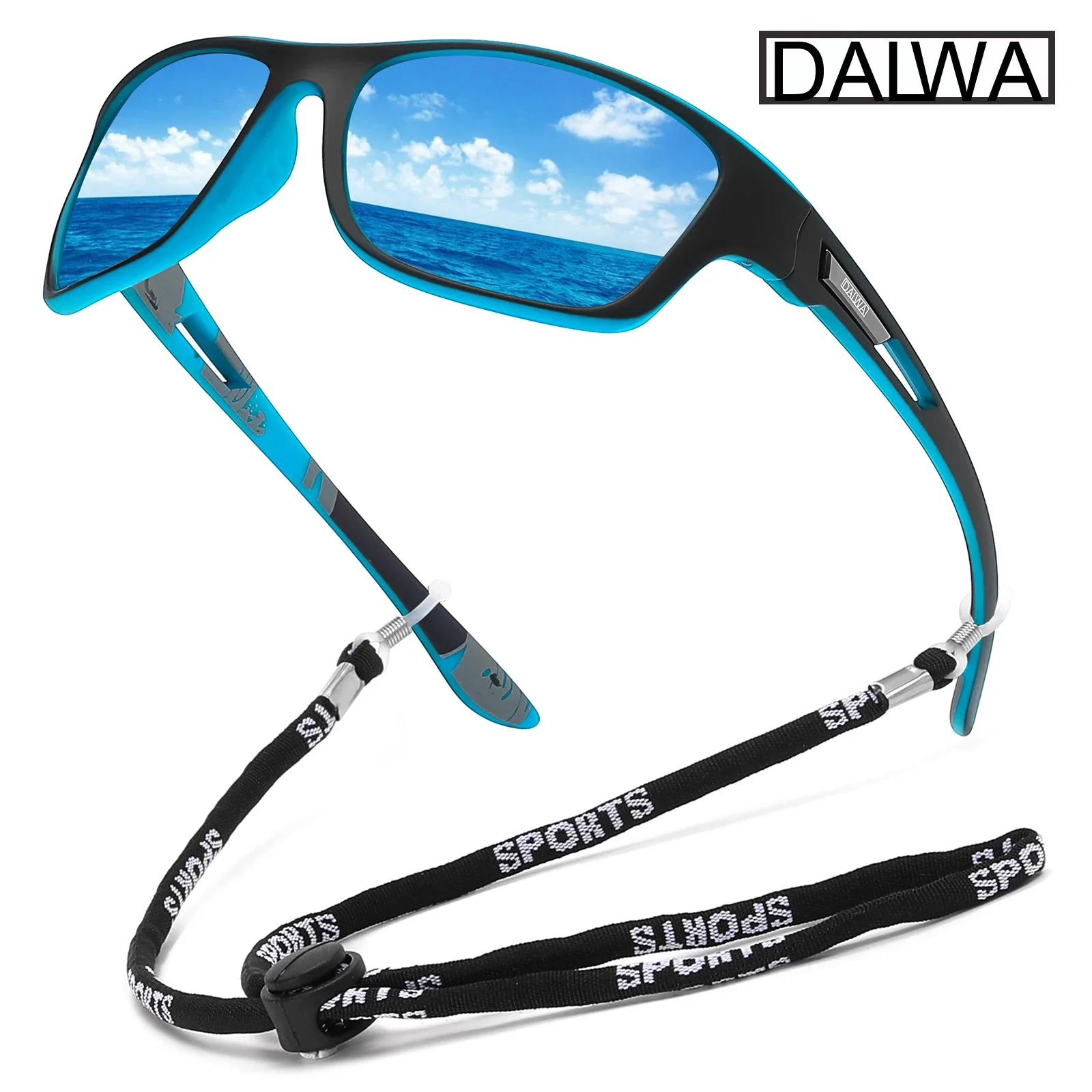 

DALWA Polarized Fishing Sunglasses Men Driving Shades Outdoor Male Sport Cycling Sun Glasses Women Hiking UV400 Eyewear