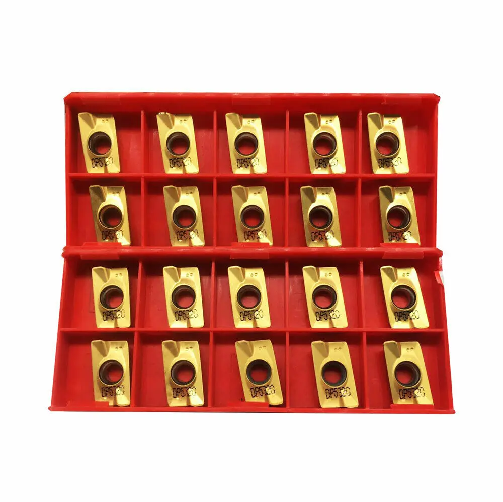 Pder 20 Peças Transformando Inserções Ferramentas de Corte Dp5320 para Bap400r Suportes Apmt1604