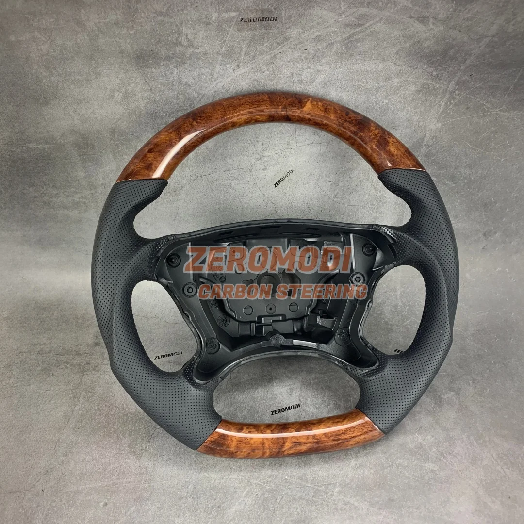 

Wooden Steering Wheel for Mercedes-Benz E-Class W211 CLK C209 CLS C219 G-Class W463 SL R230