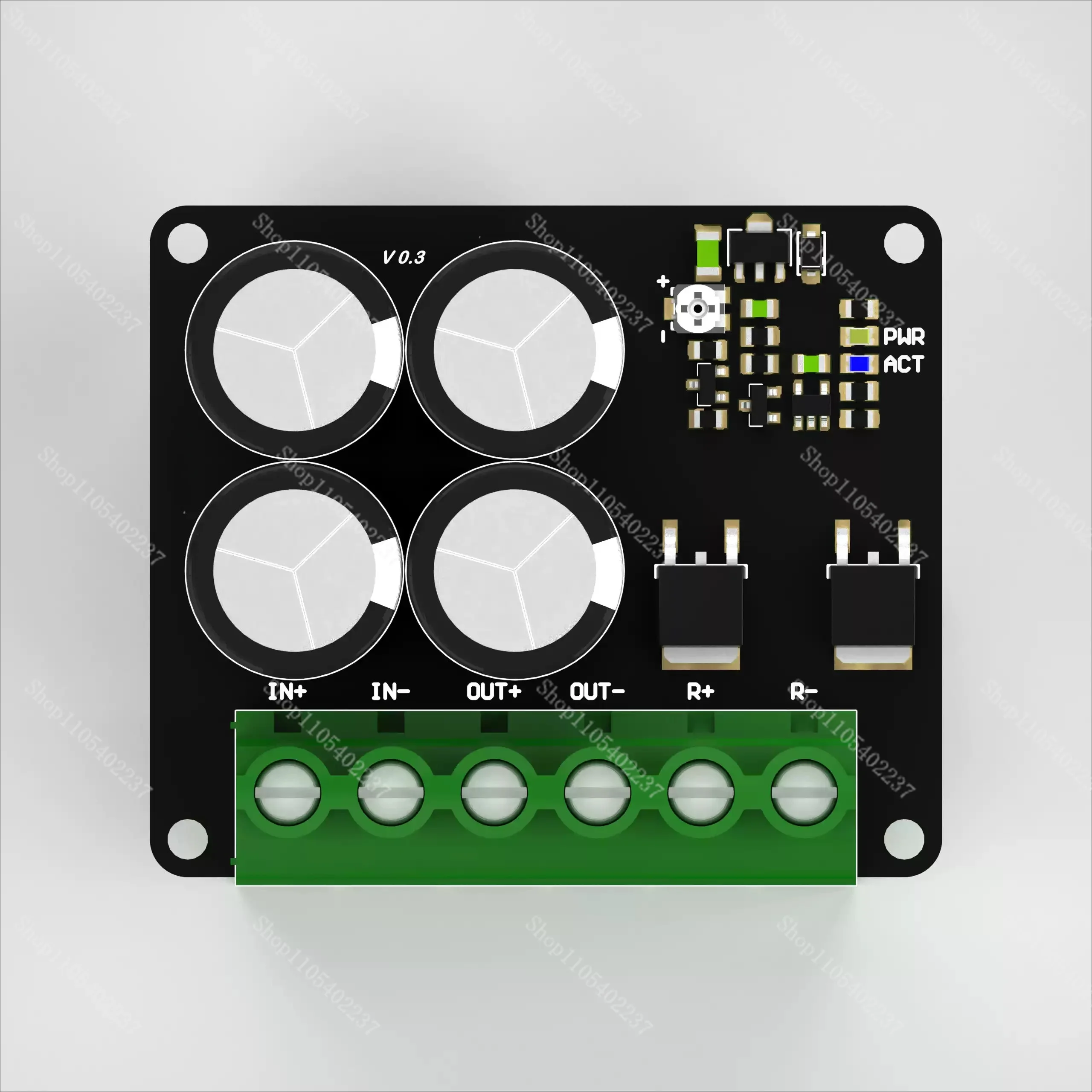 

RegenClamp Power Dissipation Back EMF Clamping Module for ODrive MIT High Power Regenerative Braking