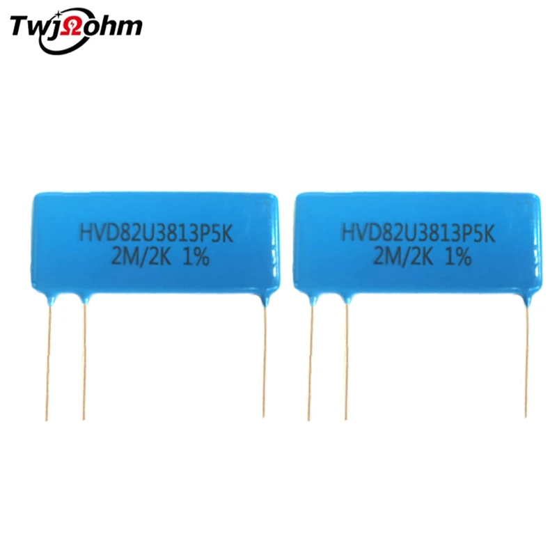 1 HVD82U3813P5K thick film non inductive high voltage divider resistor with a resistance of 2M/2K1% sampling resistor