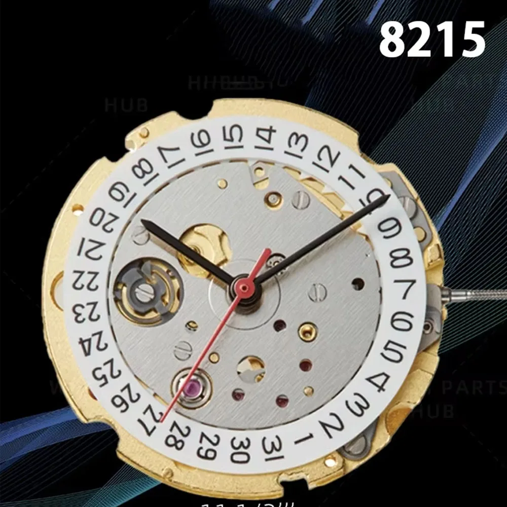New Japanese Movement 8215 Watch Movement 8200 Movement Automatic Movement 3 Hands Date 3:00 Watch Parts