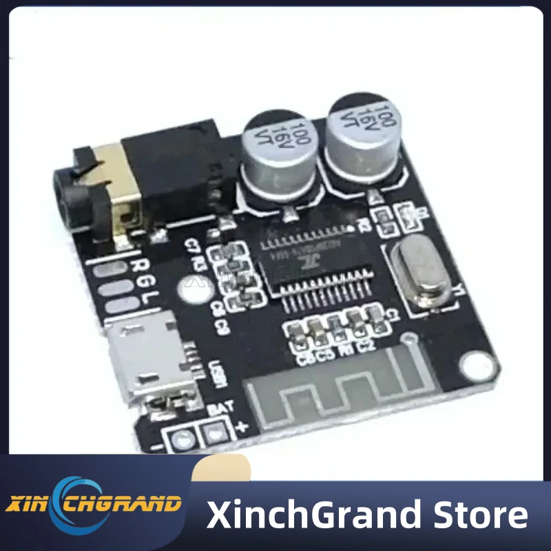 DIY Bluetooth Audio Receiver Board Bluetooth 5.0 MP3 Lossless Car Audio Decoder Board Wireless Stereo Music Module 3.7-5V