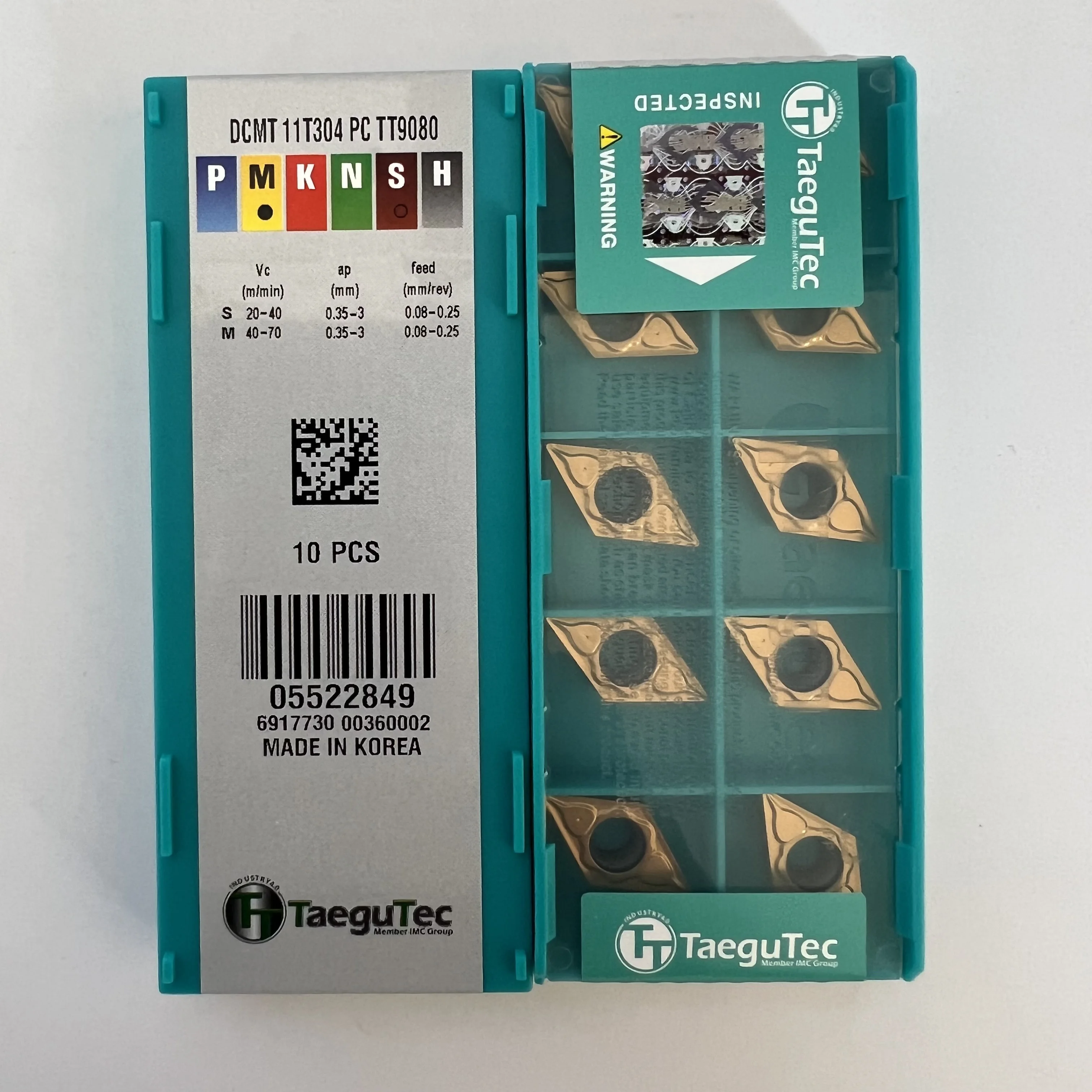 

CNC blade DCMT11T304PC TT9080