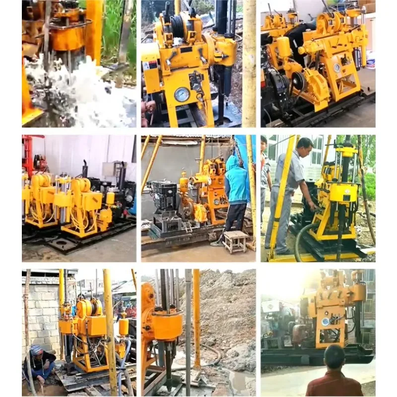 Vertical Well Underground Core Drilling Rig Mini Borehole Drilling Machine Vertical Horizontal Water Well Drill Machine