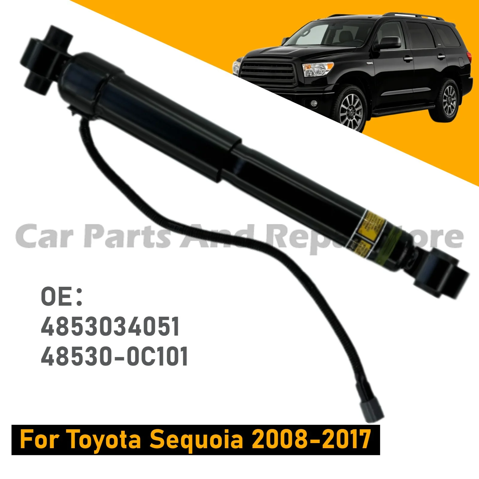 

Durable Rear Electric Shock Absorber Replacement Parts For Toyota Sequoia 2008-2017 OE 4853034051 48530-0C101 Reliable Fit