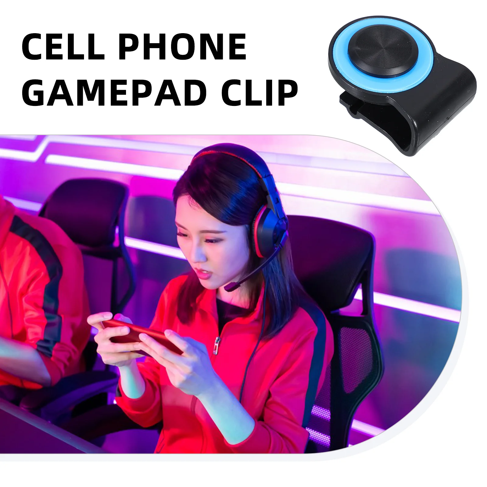 Plastic Mobile Game Controller Trigger Clip High Sensitive Shoot Phone Game Trigger Compatible Mobile Gaming Accessories Phone