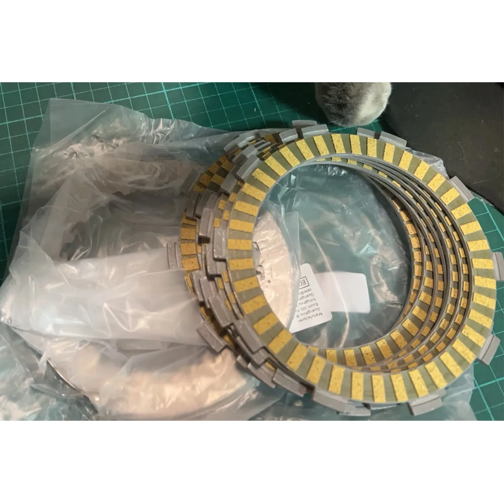 Friction Clutch Plate For Honda CRM250 CB400SS CL400 XR400R XR400M NSR250 For Suzuki DR250 R DR-Z 250 For Triumph Daytona 650 - Image 2