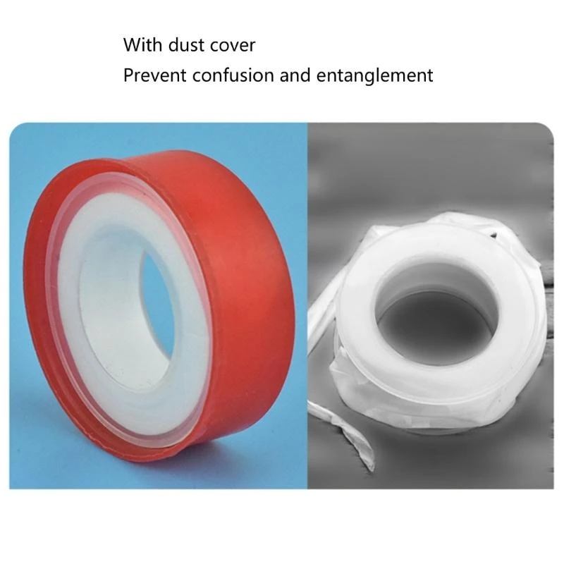 652F PTFE Thread Sealant Tape Leak Proof Solution Versatile PTFE Plumbing Tape Simple for Kitchen & Bathroom Pipe Connection