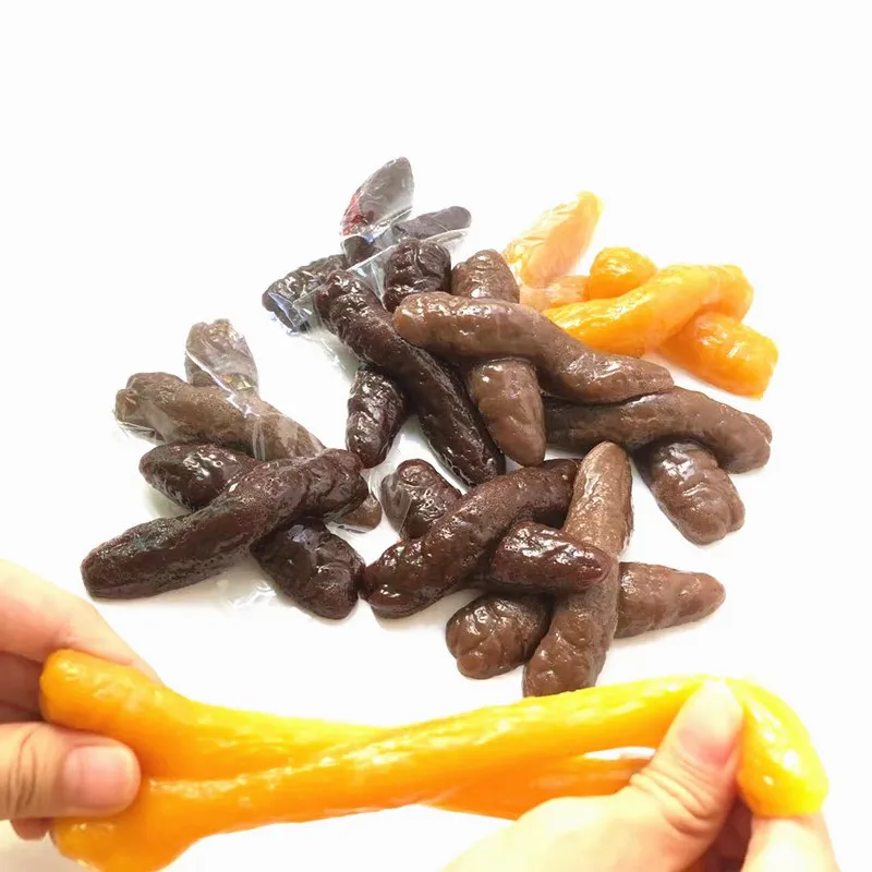 1Pcs April Fool's Day Toys Simulation Rubber Small Breed Dog / Cat Poo Realistic Shits Poop Evil Funny Trick Gag Gift