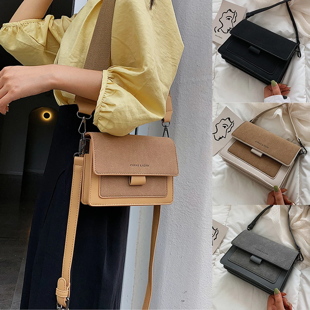 Ladies Shoulder Bags Fashion Casual Messenger Bags Frosted Fabric Crossbody Bag For Woman Small Mobile Phone Bags 2023 New Style