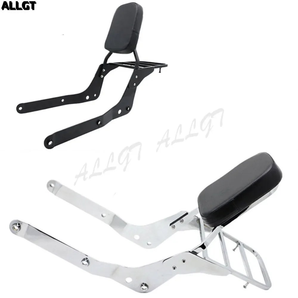 

Съемная спинка Sissy Bar с багажником, подходит для Honda Shadow VT750C Aero 2004 2005 2006 2007 2008-2012
