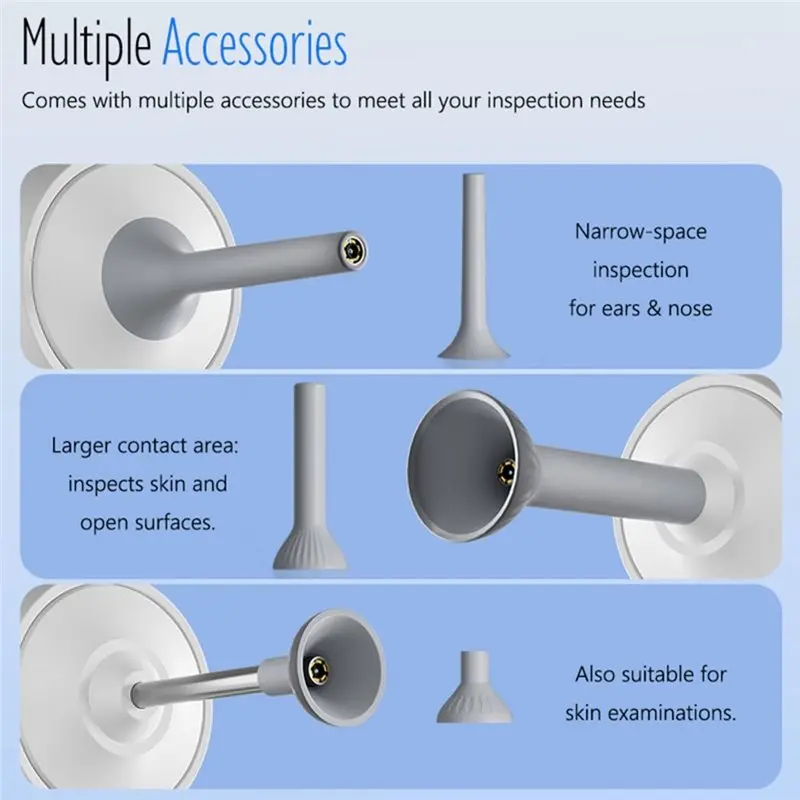 T24C Portable 1080P HD Digital Otoscope Camera 1.38