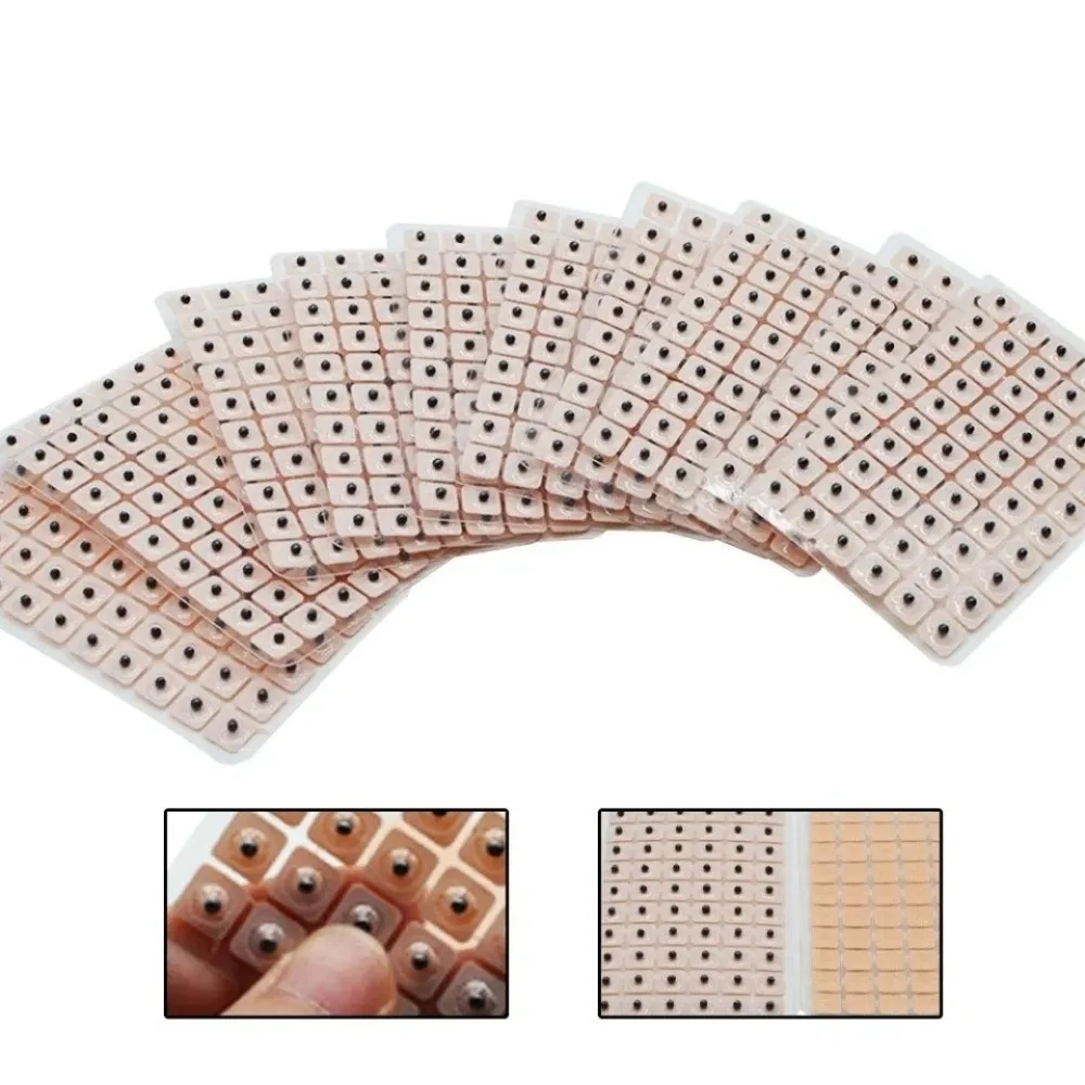 

Acupressure Ear Patch Set with 600 Pieces, Natural Ear Care Stickers, Battery Free Daily Relaxation Accessories H2636-15
