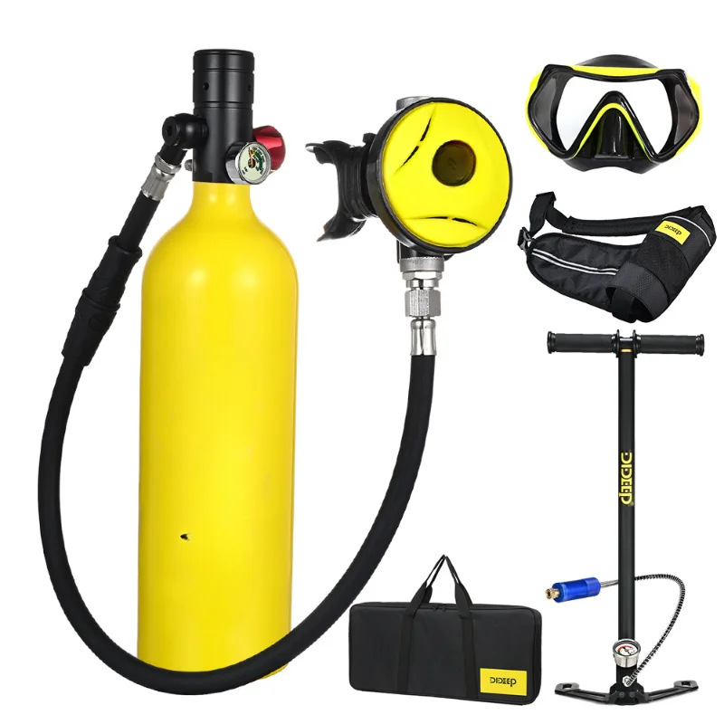 

X4000Pro underwater breathing apparatus scuba diving equipment 1L capacity portable diving breathing apparatus