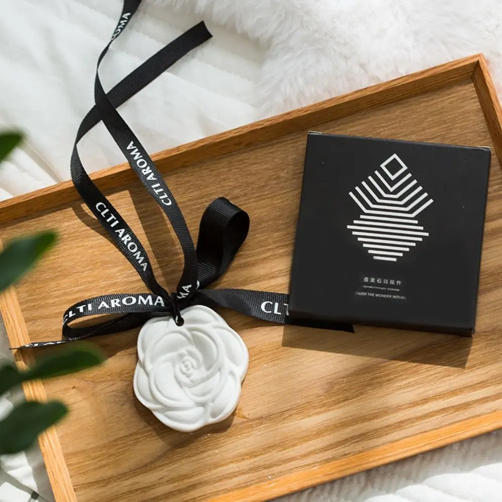 Plaster Wax Tablet Perfumed Stone Indoor Fragrance Car pendant Rearview Mirror Ornament Plaster Wax Tablet Wardrobe Deodorizer