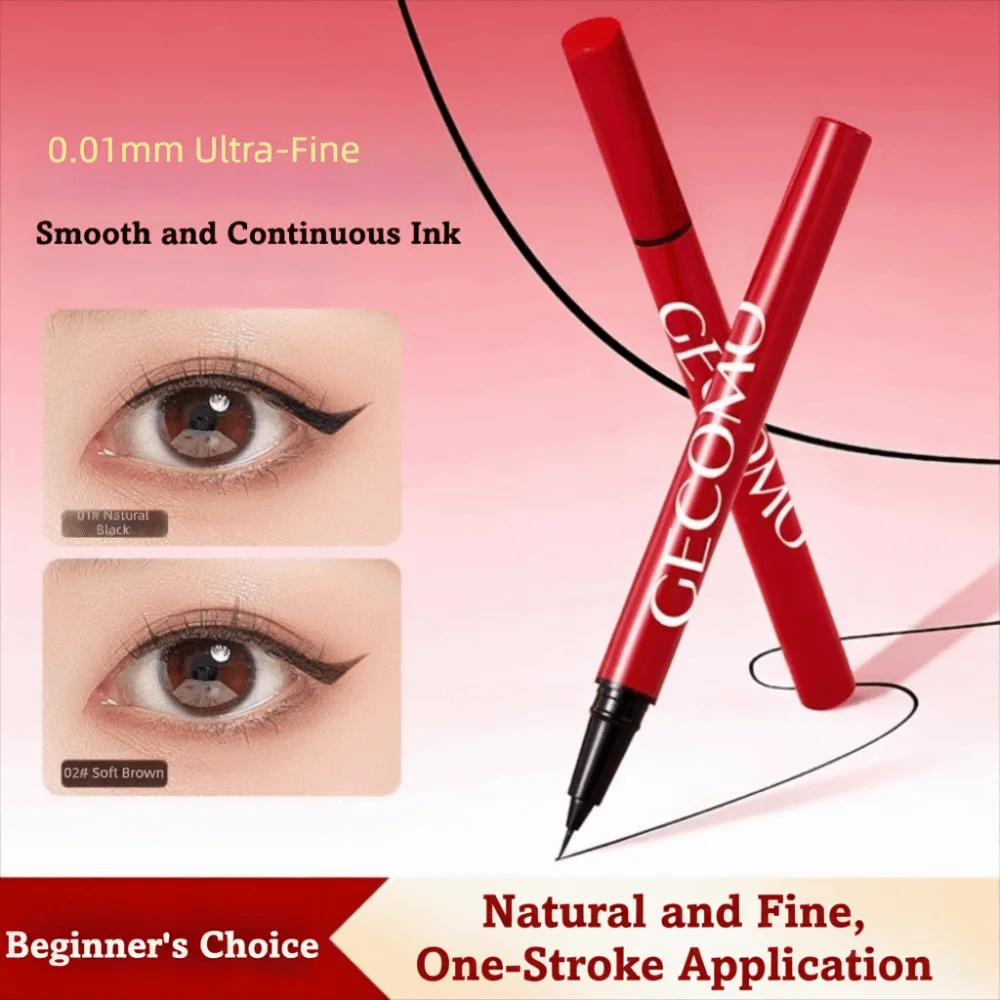 New Super Slim Liquid Eyeliner Waterproof Quick Dry Eyeliner Pen No Smudging Long Lasting Eyeliner Pencil Lower Eyelash