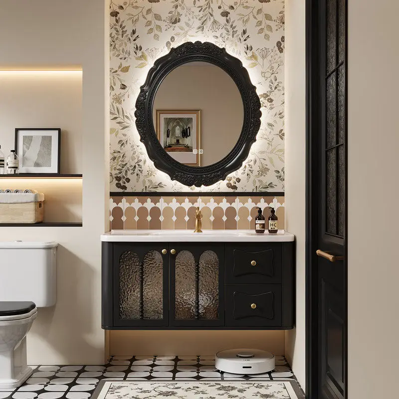 Shelves Organizer Bathroom Cabinet Drawers Small Modern Decorations Cupboard Perfume Skincare Archivadores Trendy Furniture