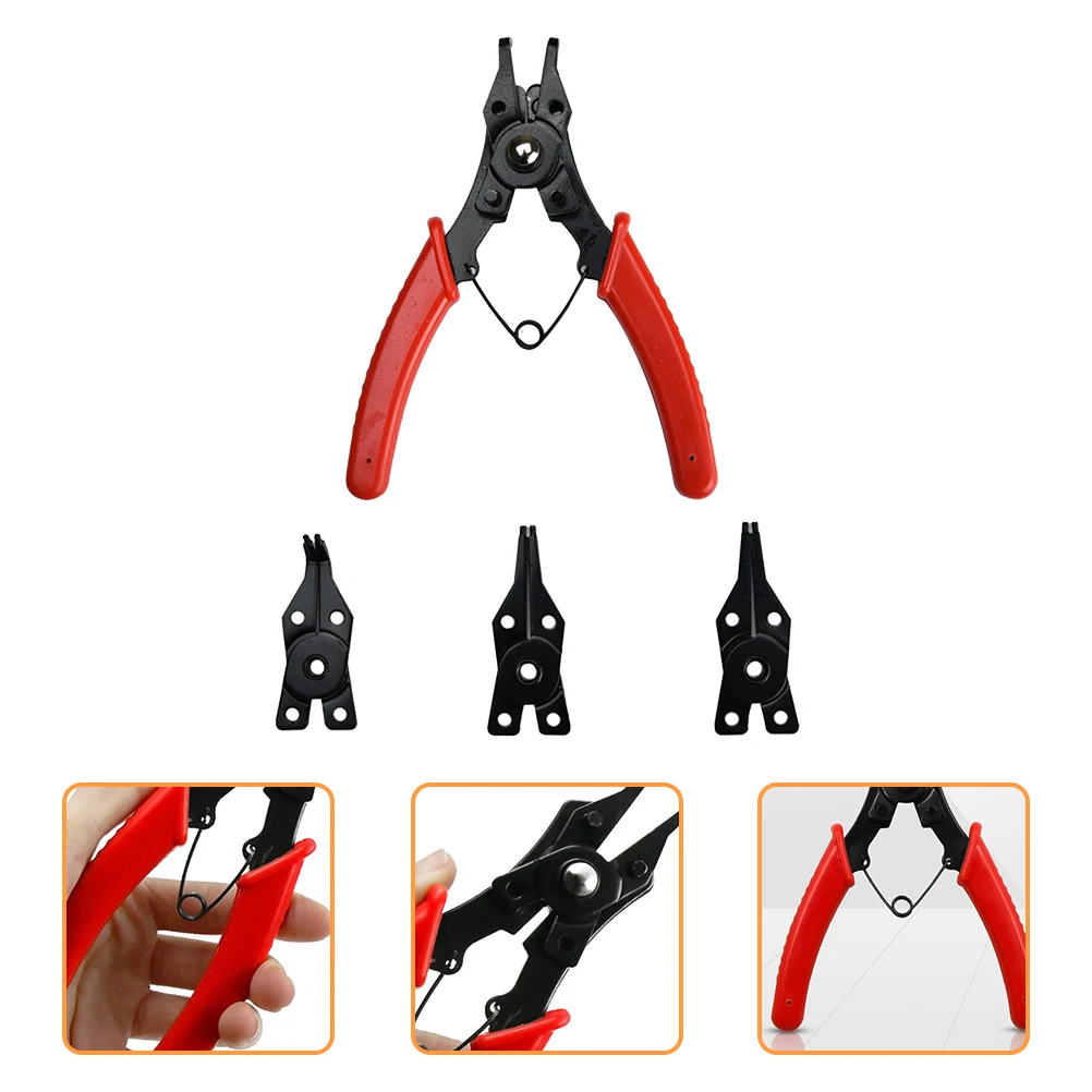 

1 set High Carbon Steel Pliers Remover Tool Kit Durable Practical Long Lasting Use Adjustable Holes Nozzles Inward