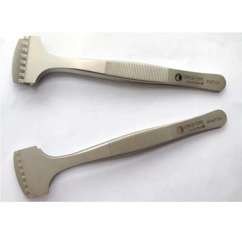 8-Inch wafer tweezers, high-precision si-licon wafer photoelectric chip research laboratory clip