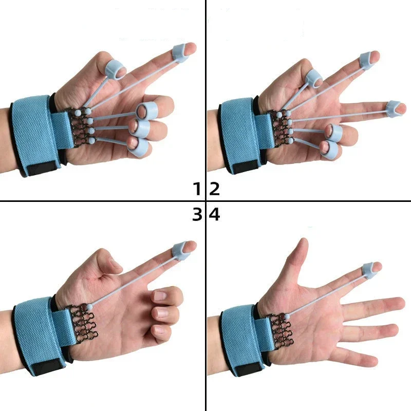 Hand Grip Strengthener Training Strengthens Fingers Forearm Trainer Finger Trainers Exercise for Hand Grips Gripster Arm Trainer