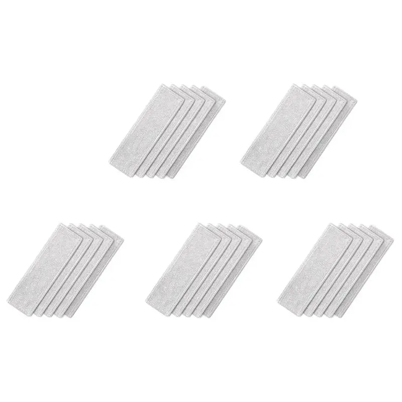 

A98E-25PCS For Mijia G10 K10 Wireless Vacuum Cleaner Mop Thickening Wipe Dishcloth Replacement Mop Cloth