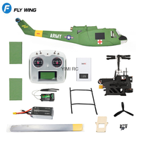 FLY WING UH-1 Class 470 6CH Brushless Motor GPS Fixed Point Altitude Hold Scale RC Helicopter PNP/RTF With H1 Flight Controller