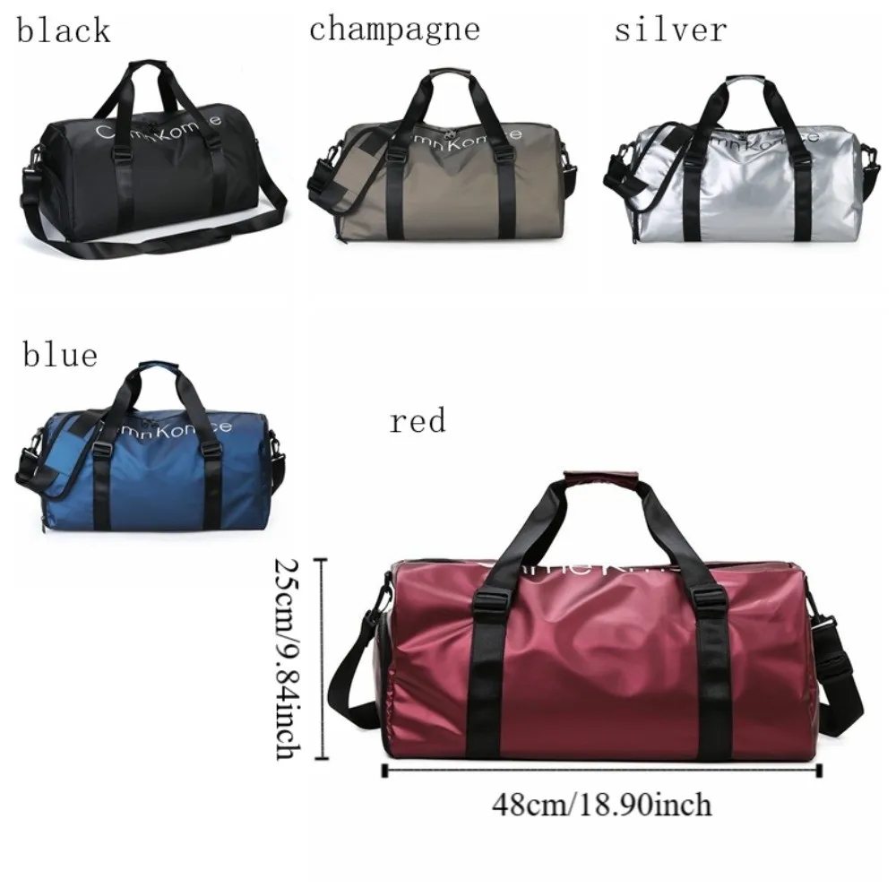 Durable Waterproof Gym Handbag Dry Wet Pocket Multi-Pocket Design Fitness Bag with Shoes Pouch Outdoor Yoga Tote Travel