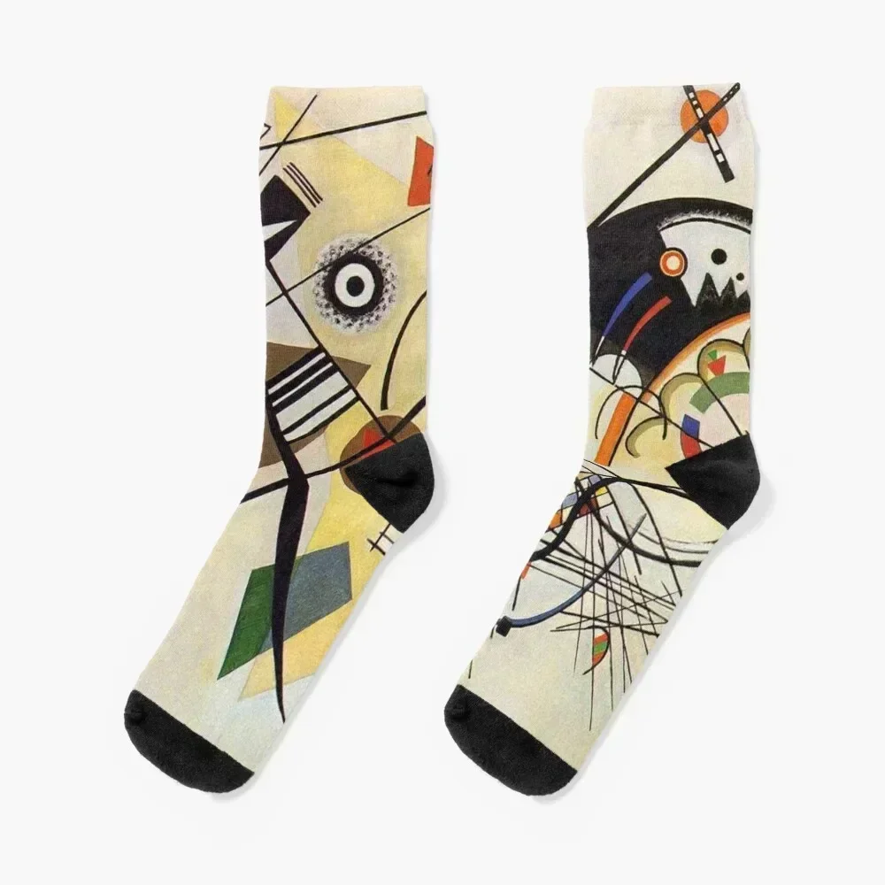 

Wassily Kandinsky - Traverse Line Socks hiphop floor winter gifts FASHION Mens Socks Women's