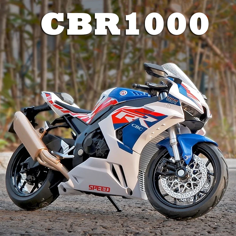 

1:12 масштаб Honda CBR1000 CB400X миниатюрная модель из сплава, литой под давлением мотоцикл, игрушки, автомобиль на переднее колесо, рулевое управление для подарка парню