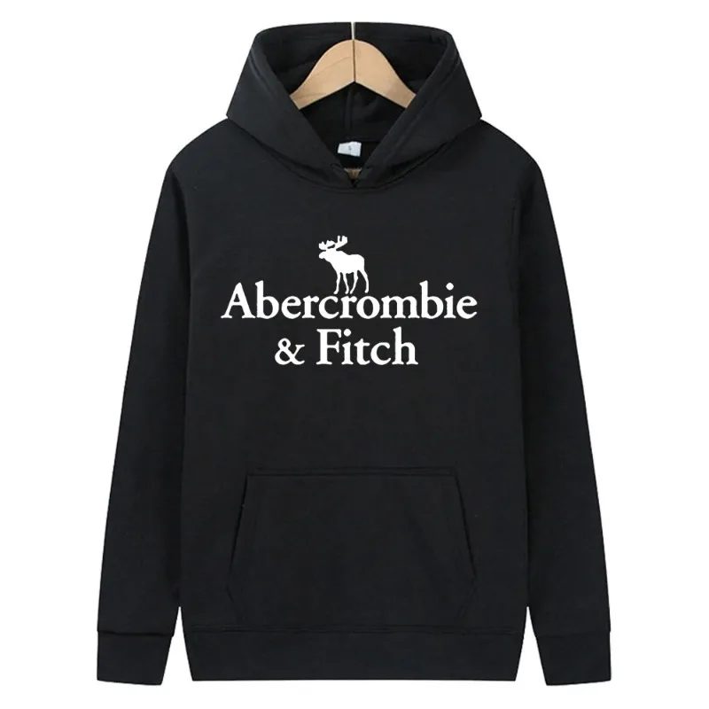 Abercrombie Man Luxury Hoodies Letter Classic Style Men And Women Clothing Winter Autumn Graphic Casual Oversized Pullover Hoode