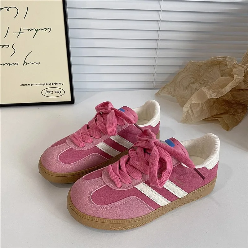 

Women's Casual Sneakers Brand Training Shoes Two Striped Women's Shoes Comfortable Summer Daily Sports Shoes zapatos de mujer