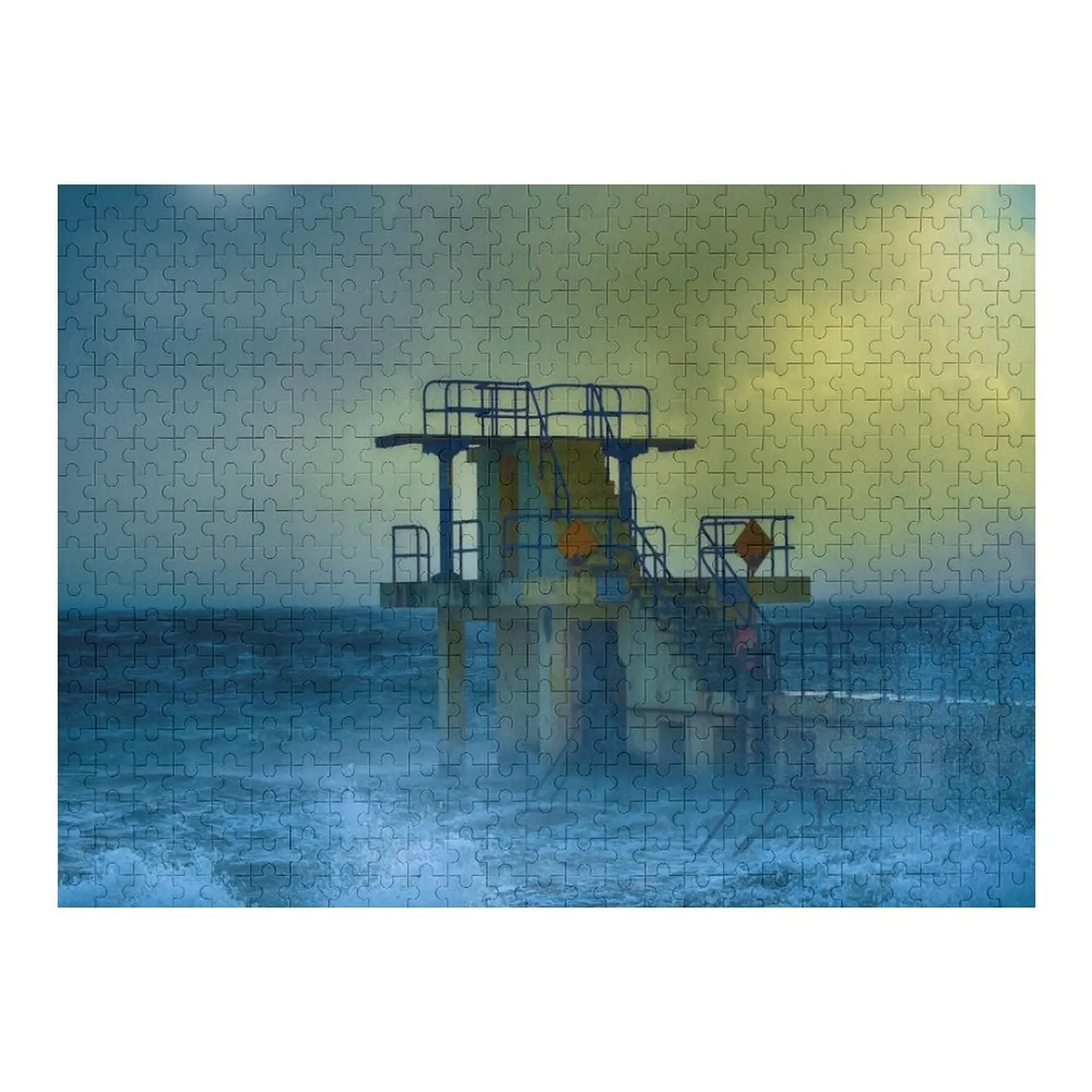 

Salthill Galway Battered by Storm Desmond Jigsaw Puzzle Anime Personalised Name Custom Photo Puzzle