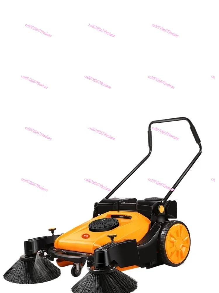 Elétrica Industrial Mão Push Sweeper, Oficina De Fábrica, Comercial, Coleta De Poeira, Poeira De Pulverização, Frango, Fazenda, Sem alimentação